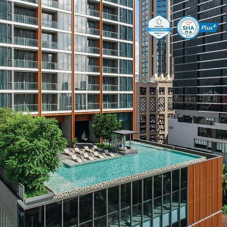 Oakwood Suites Bangkok Zewnętrze zdjęcie The rooftop pool