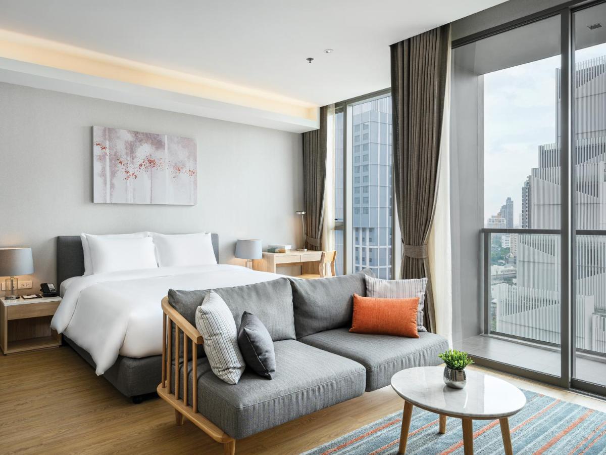 Oakwood Suites Bangkok Zewnętrze zdjęcie Deluxe Room
