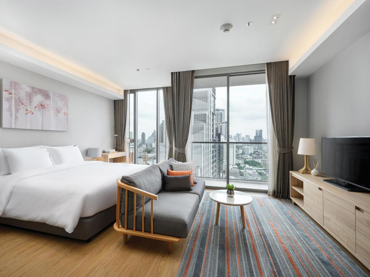 Oakwood Suites Bangkok Zewnętrze zdjęcie Deluxe Room