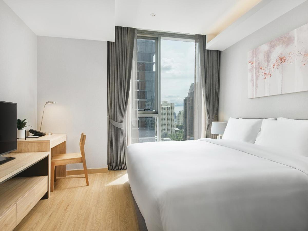 Oakwood Suites Bangkok Zewnętrze zdjęcie Deluxe Room