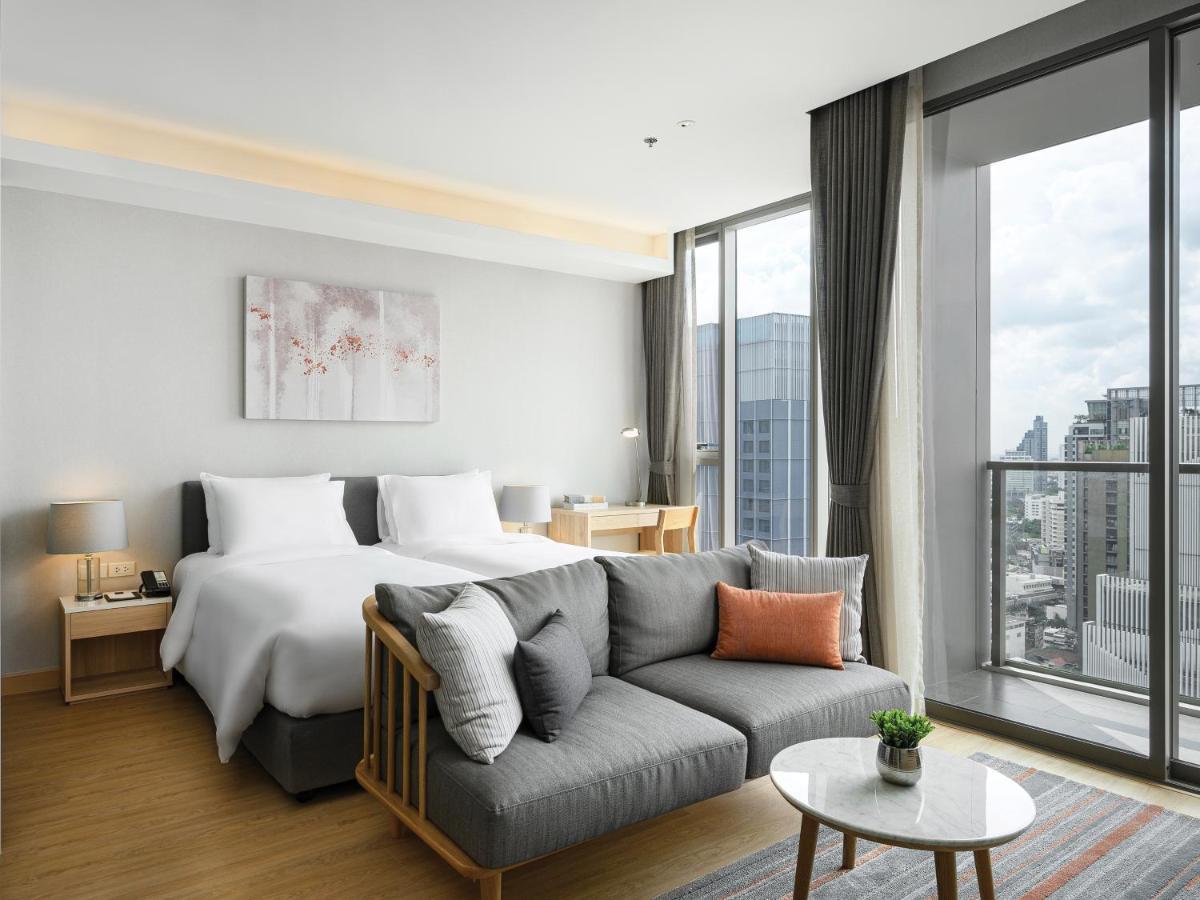 Oakwood Suites Bangkok Zewnętrze zdjęcie Deluxe Room