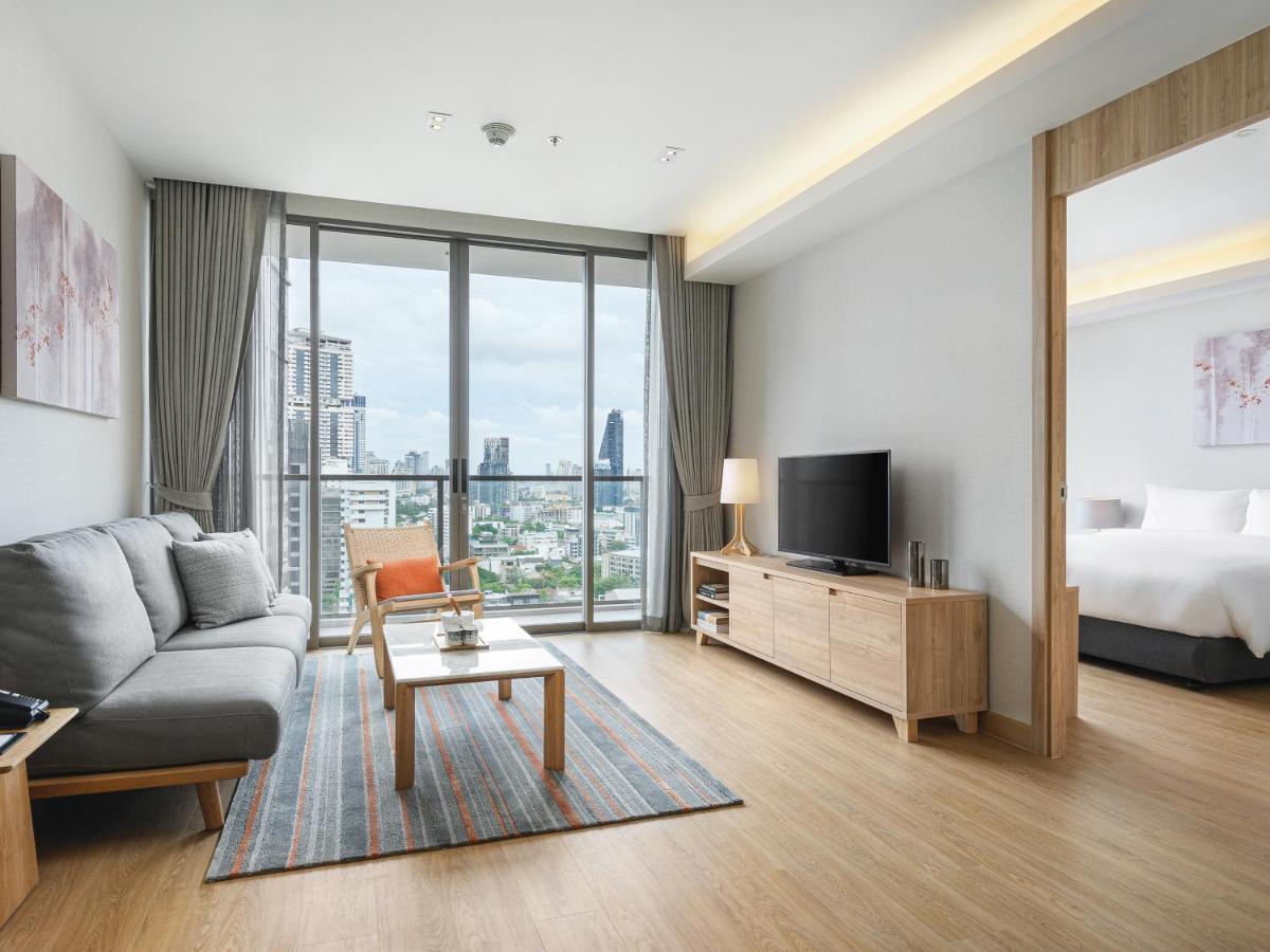 Oakwood Suites Bangkok Zewnętrze zdjęcie Living room